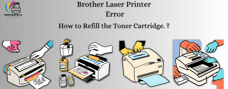 Refill the Toner Cartridge for a Brother Laser Printer