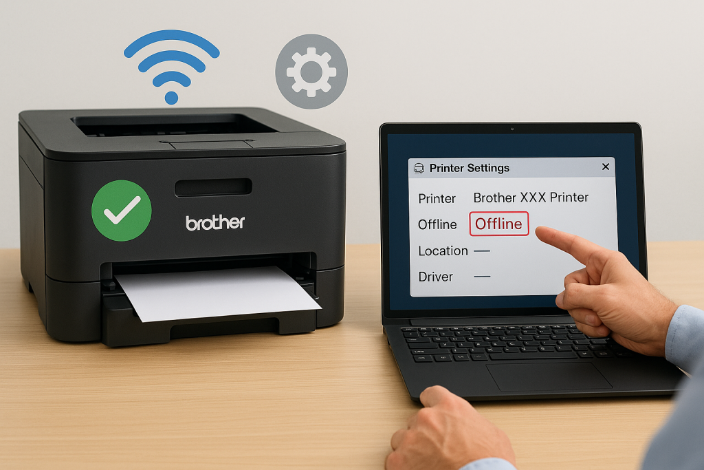 How to Fix Brother Printer is Offline Issue